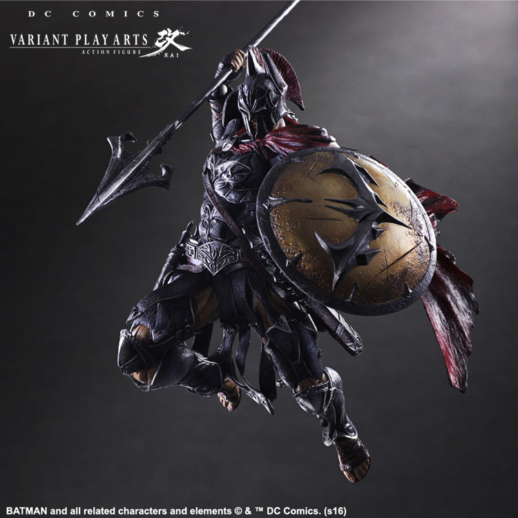 DC Spartan Batman warrior collectible figurine