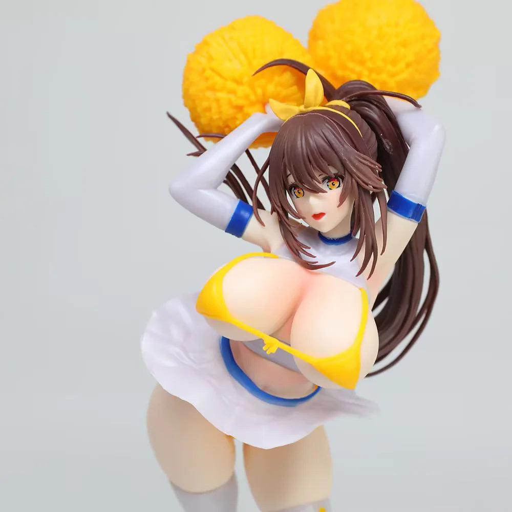 cheerleader girl anime figure