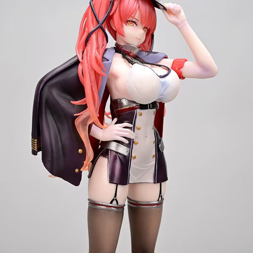 Azur Lane Honolulu military uniform figure