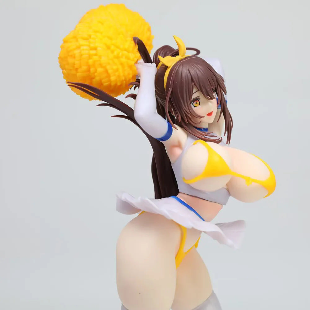 cheerleader girl anime figure