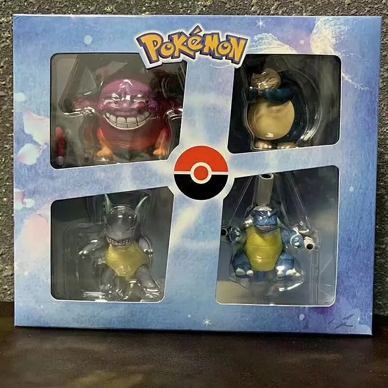 Funny Meme Expression Pokemon GK Statue Set