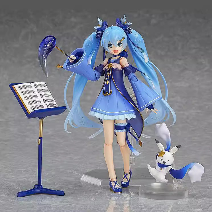 Snow Miku moon star figma action figure