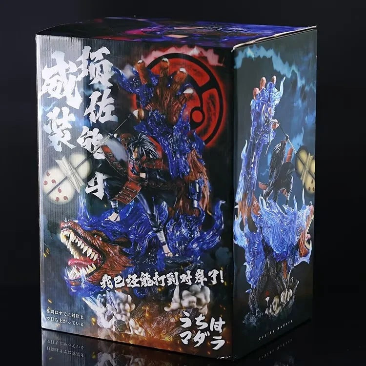 Naruto Madara Uchiha statue Kurama Susanoo