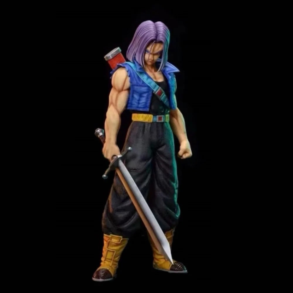 Dragon Ball Z Future Trunks figure with sword