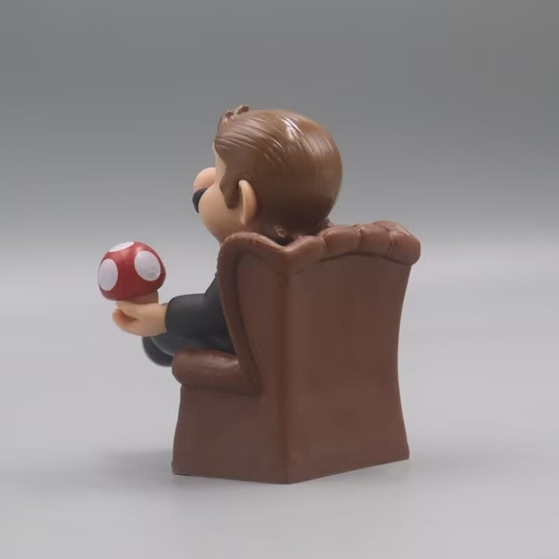 Joker super Mario Godfather suit set figure