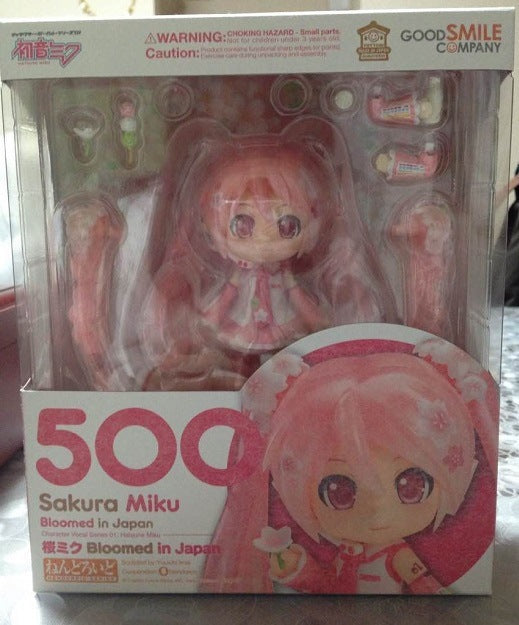 Hatsune Miku cherry blossom q version chibi figure