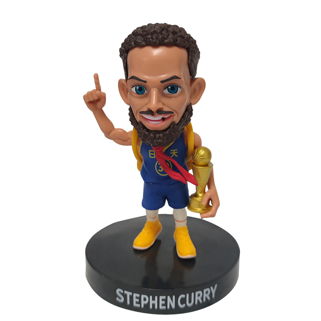NBA basketball star statue