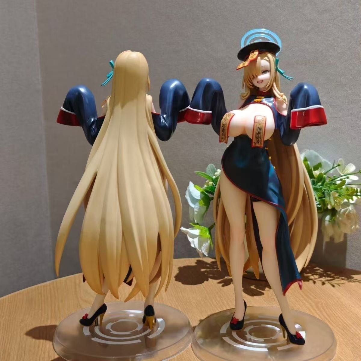 Blue Archive Ichinose Asuna zombie cheongsam figure