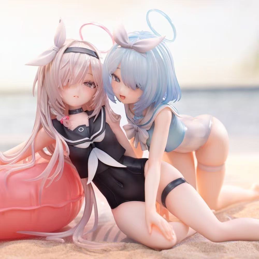 Blue Archive Arona Plana beach sitting figure set